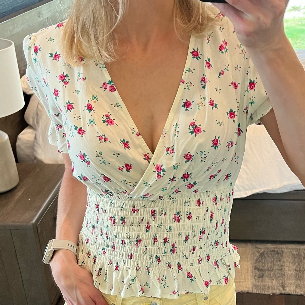 flattering spring top